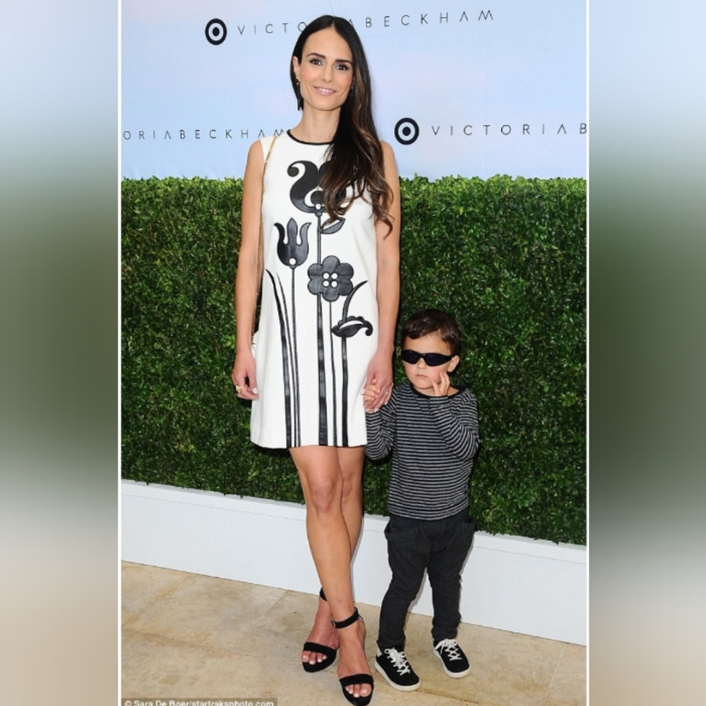 Victoria Beckham for Target mini dress. Size XS tulip design black and white